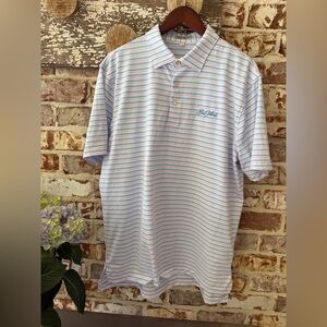 Peter Millar Summer Comfort Sea Island Golf Shirt. Large. Like new.